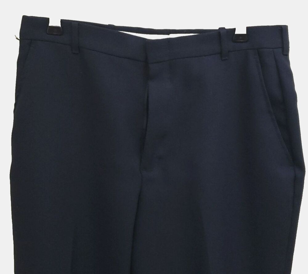 Unbranded Men's Dress Navy Pants, 36" Waist 29" Inseam, Straight Leg, Business